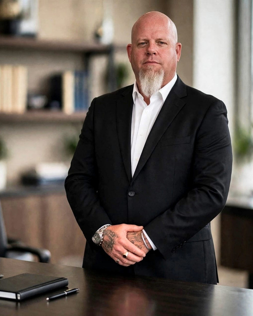 Portrait of Conrad Marx Gouws, Chief Investigations and Strategic Security Officer.
